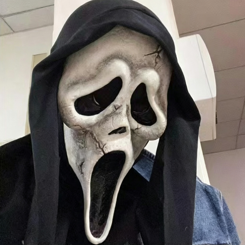 Halloween Mask Scream Mask Adult Horror Cosplay Costume Grim Reaper Skull Ghost Face Masquerade Halloween Mask Scream Mask Adult Horror Cosplay Costume Grim Reaper Skull Ghost Face Masquerade