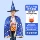Halloween trẻ em trang phục bé trai áo choàng áo choàng phù thủy quần áo mẫu giáo khu vực biểu diễn chất liệu đạo cụ trang phục
