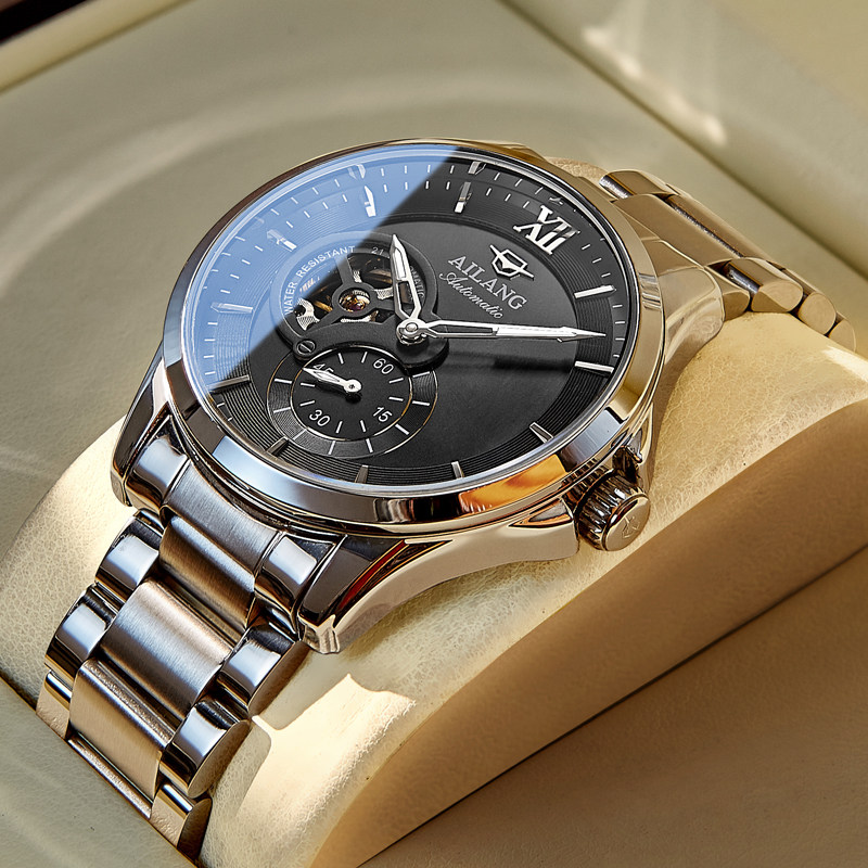 Swiss designer watches men's mechanical watches full automatic hollowed-out tourbillon bully waterproof substitute tide meter