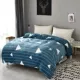 Coral quilt bao gồm một mảnh flannel mui xe hai mặt lông cừu nhung dày sang trọng cashmere mùa đông phụ nữ duy nhất đôi