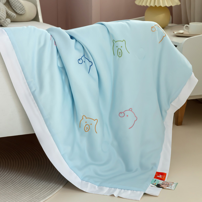 Children's Tiansilk Modale Summer cool by kindergarten Summer by baby Baby Summer ice silk air conditioning by a cool feeling thin section-Taobao