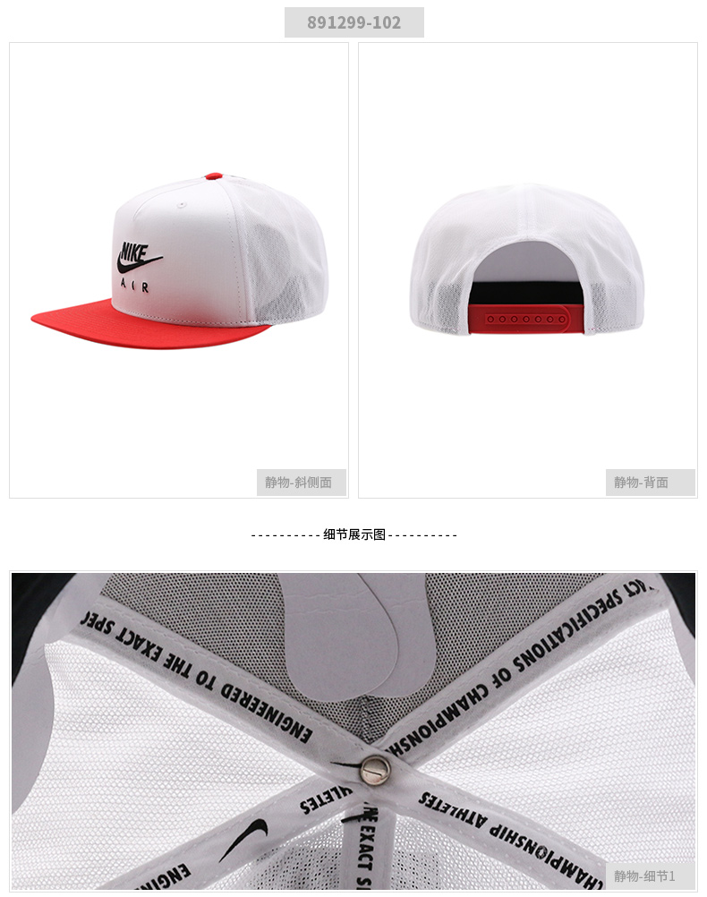 NIKE Nike hat male hat male cap 2019 Federer RF có thể điều chỉnh mũ tennis thể thao AH6985 - Mũ thể thao mũ phớt