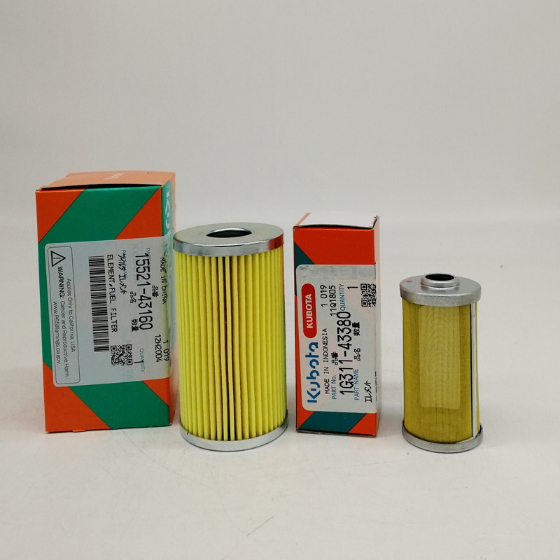 Suitable for Kubota oil and water crude filter 1G311-43380 Fine filter 15521-43160