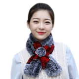 Демисезонный двусторонний плетеный модный шарф