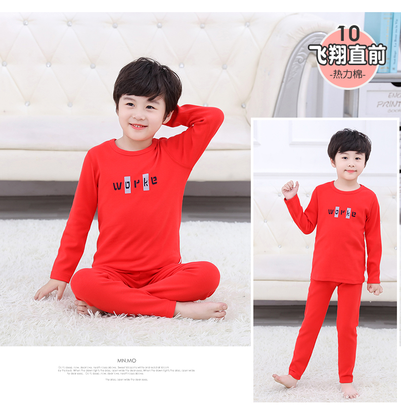 恩 瑁 爱 秋冬 新品 ​​童童 衣裤 女 睡衣 thời trang cho bé