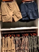 Abercrombie Fitch American AF настоящий мужской летний карман Новый случайный пляж Паропер -парат -1 рабочие шорты