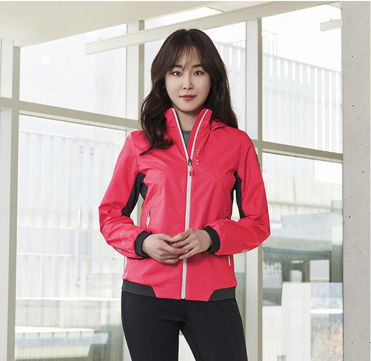 2018 Spring new Korea KOLING SPORT SPORT LADY CLIMBING SUIT JACKET 6199W