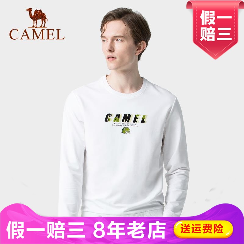 Camel Camel Pullover Youth Energetic Jacket Youth Popular Korean Men's Men's Thick T-Shirt D9Q355410