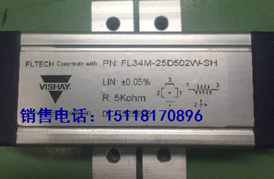 FLTECH VISHAY displacement sensor FL34M-50D502W-SH pull-lever electronic ruler sliding position ruler