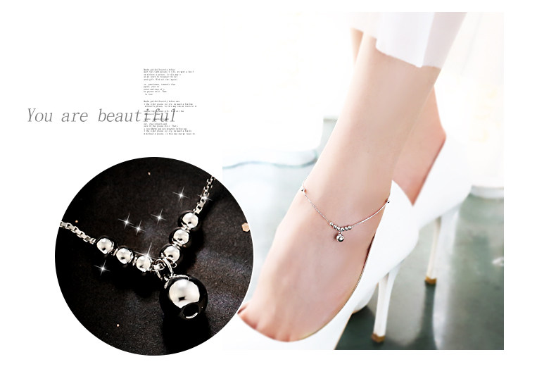 Bracelet de cheville Femme MESSIAH    en Argenterie - Ref 3103672 Image 21