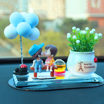 Car Perfume Pendulum Couple Car Accessories Car Accessories Creative Personality On-board Car Decoration Items Pretty Cute Lady