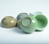 Longquan Celadon Kung Fu Teacup Chén gốm Cup Kung Fu Bộ tách trà đơn Cốc rượu thủy tinh 盏 bộ ấm trà đẹp giá rẻ Trà sứ