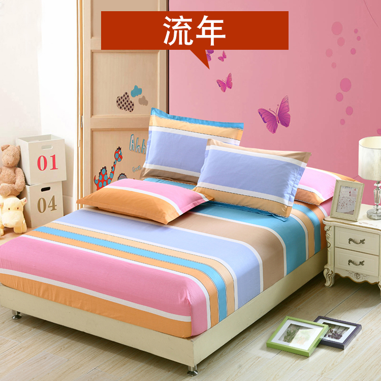 Giường cotton đặc biệt được in bằng vải bông 笠 gấp đôi 100% cotton trải giường bằng vải chéo đơn - Trang bị Covers Mua ga phủ giường