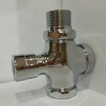 Nine-pastoral full copper button type squatting flushing valve hand press type time-lapse flush valve 8206 8254 X82001-003