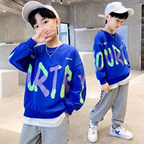 Boy Necropolis Spring Summer Fashion New Blouse 4 Year Old Children 5 Personality 6 CUHK Tong 7 Handsome 8 Blue 9 Spring Style 10