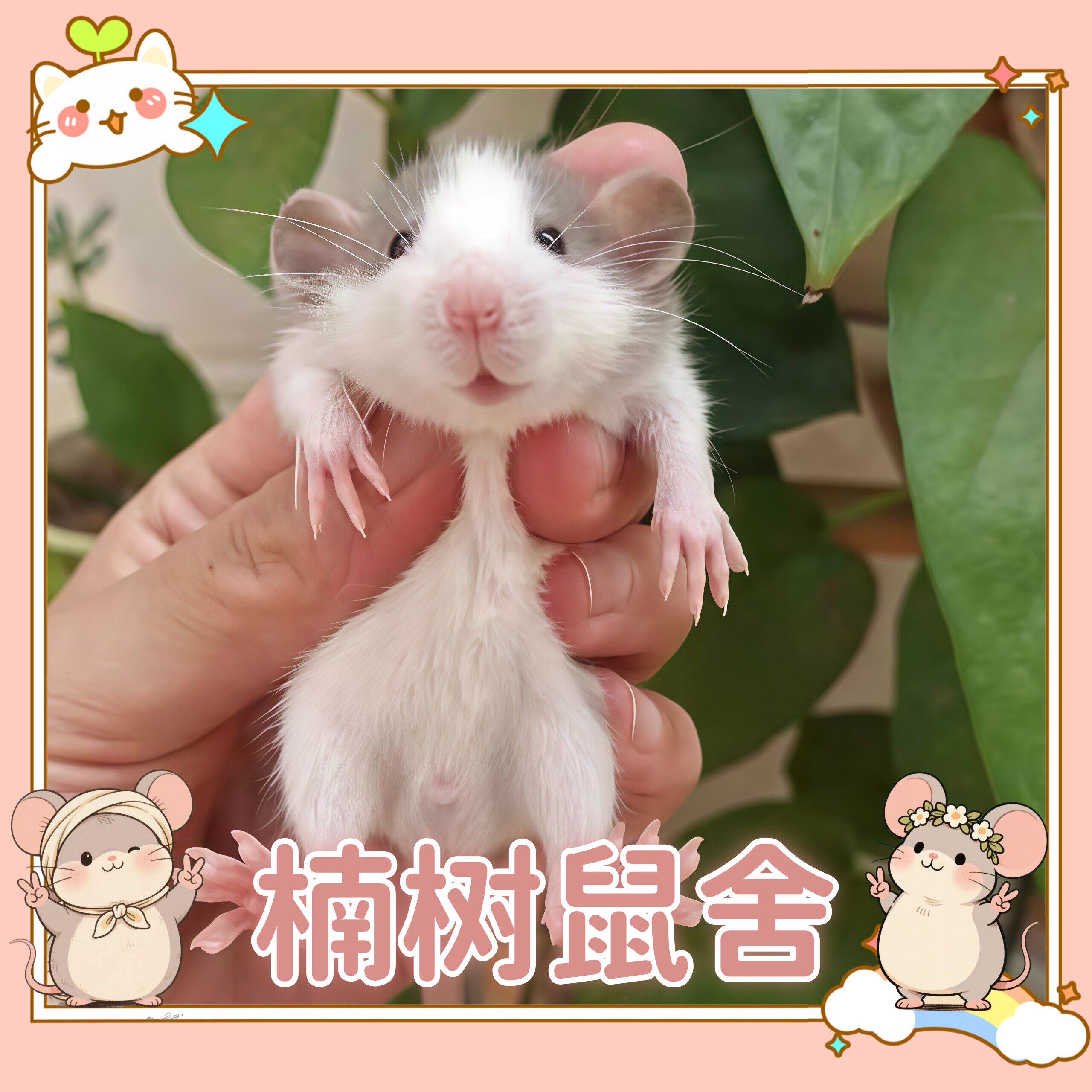 可爱的花枝鼠幼崽🐾 陪伴你度过忙碌生活 🐹-仓鼠-淘宝好物网