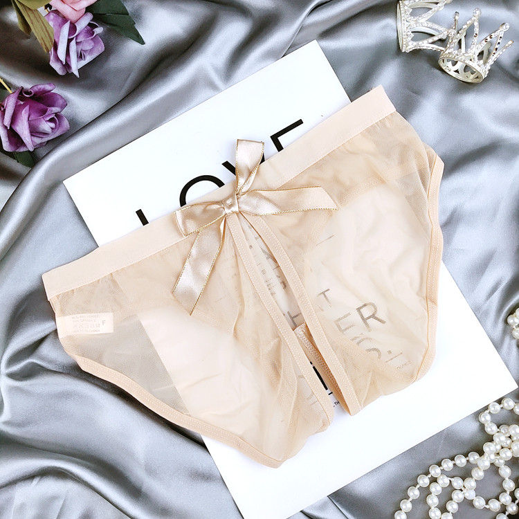 Full Transparent Opening Crotch Free Pants Woman Sensation Seductive Fire Hot Web Yarn Spice Insertable Day Department Hollowed-out Tinged Pants