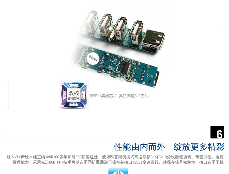 Máy tính USB2.0 splitter reader hub SD / TF đa giao diện chuyển đổi phần mở rộng trung tâm thẻ USB - USB Aaccessories quạt xiaomi solove f5