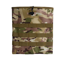 Amphibious vest accessory bag molle large recycling bag miscellaneous bag outdoor tactical garbage recycling camouflage hiking bag