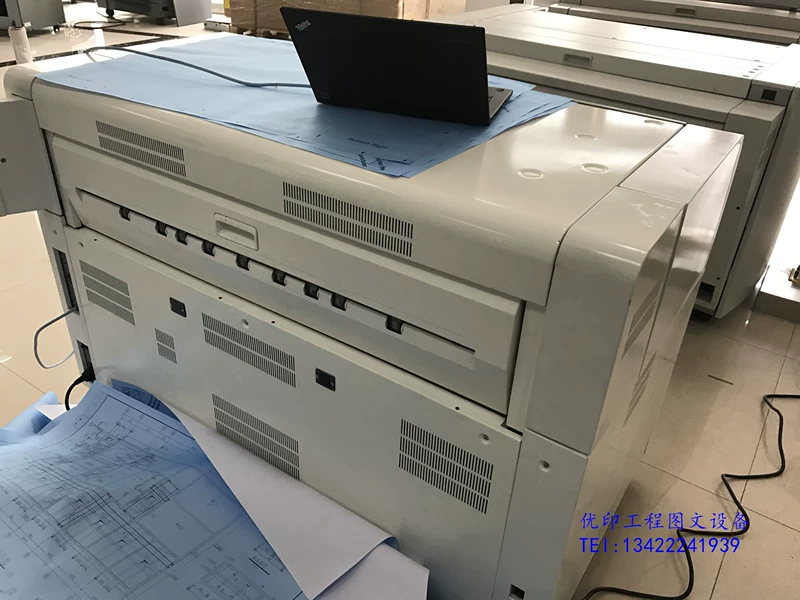 A0 quét màu in màu Chip mới KIP7700D máy sao chép kỹ thuật PDF máy in bản thiết kế laser - Máy photocopy đa chức năng