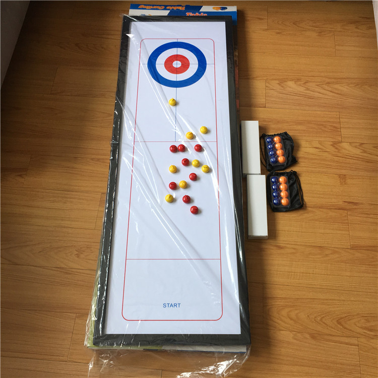 卓上カーリングゲーム ホールプレートカーリング 親子インタラクティブゲーム 商業アクティビティ小道具 おもちゃ