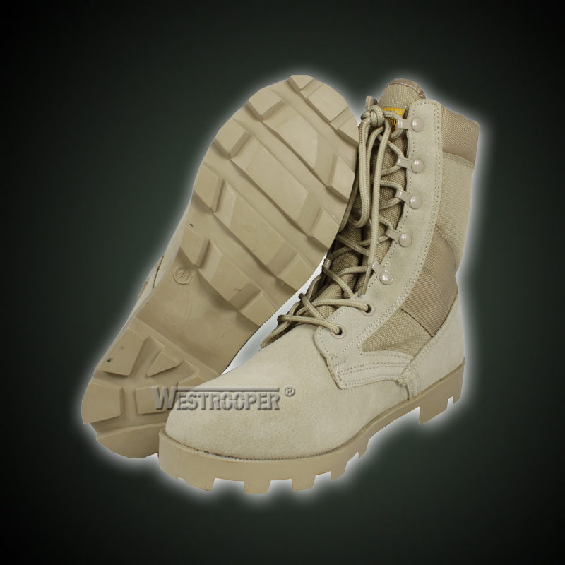 U.S. military quick buckle desert combat boots men's brand new only 79 yuan