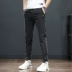 2022 Mới Thẳng Quần Denim Nam Mùa Đông Nỉ Quần Nam Quần Tây Nam Nam Quần Áo Xuân Hạ Thu Đông đồ nam Quần jean
