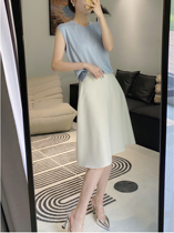 Cool minimalist travel Elegant Commute Round Collar Small Flying Cuff Real Silk Acetate Blend Knitted Blouse Without Cuff T