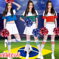 Cheerleading performance suit La La exercise costume Womens pants and skirts Football baby student modern dance performance suit