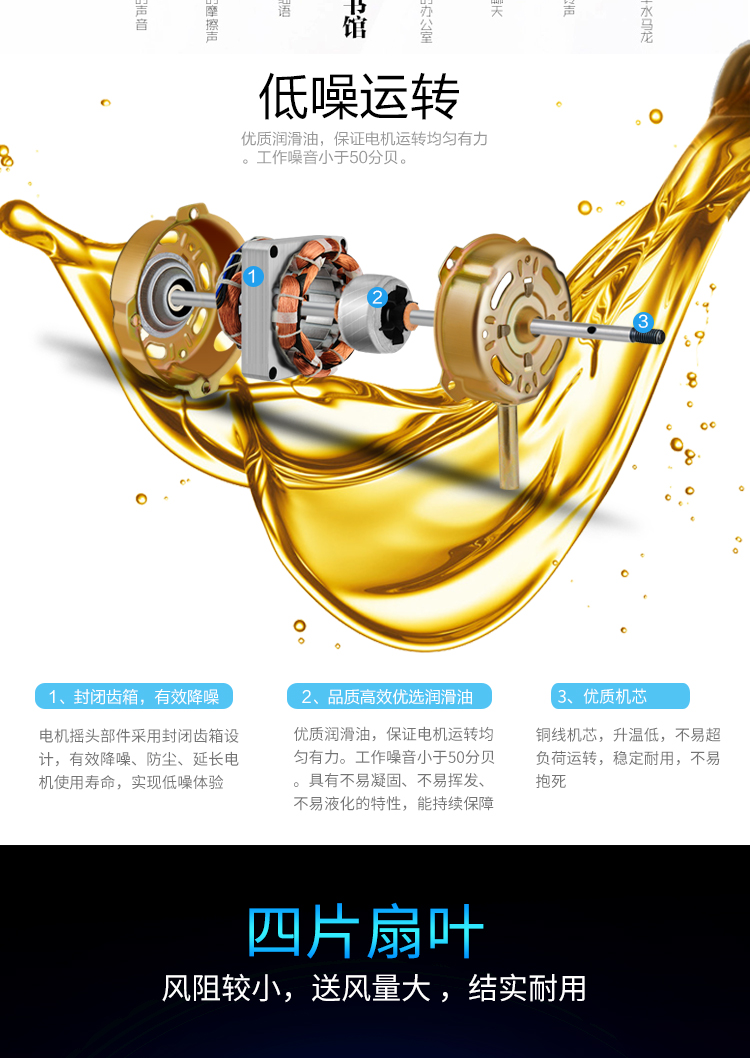 quạt hơi nước kangaroo Quạt điện Jessai quạt sàn nhà sinh viên ký túc xá cơ học lắc đầu quạt máy tính để bàn nâng quạt dọc quạt trần gỗ