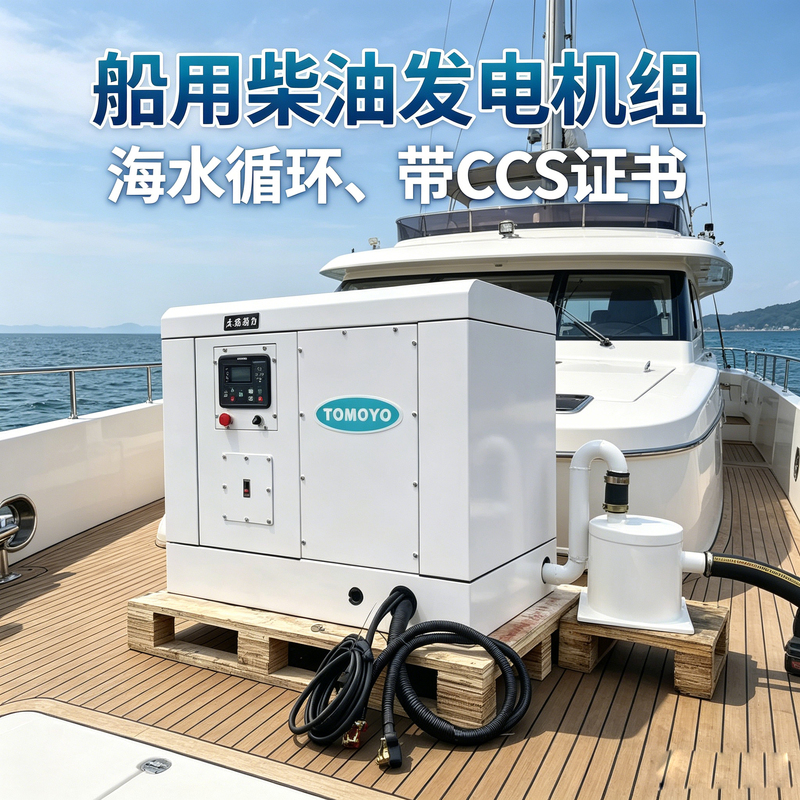 10/15/20/25/30Kw Diesel Generators for Yachts and Boats, with Sea and Fresh Water Circulation, and Ccs Certification