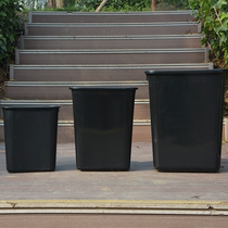 Plastic flower bucket rectangular large florist flower bucket Wake flower bucket Flower arrangement storage storage can be loaded with garbage is not afraid to fall