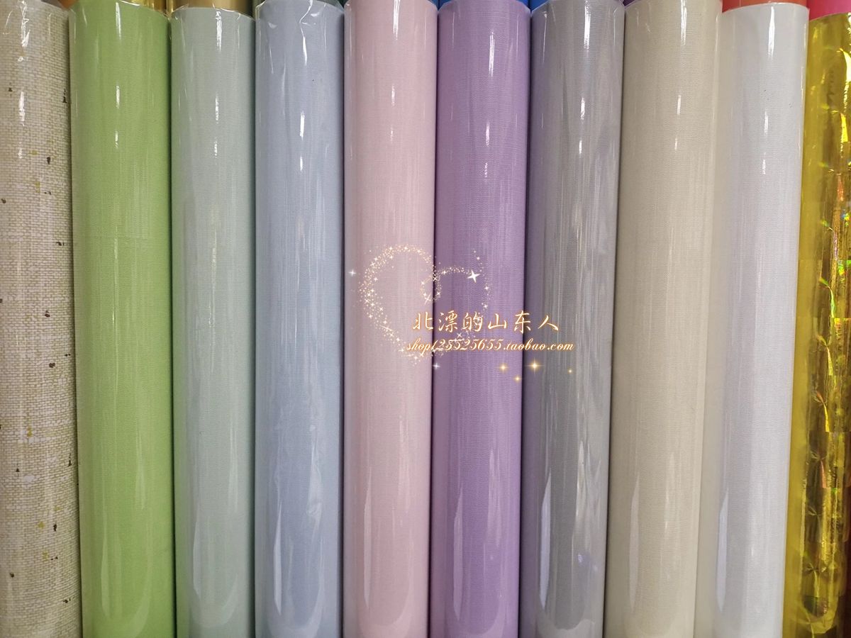 Pure colour macaron sticker wallpaper self-adhesive bedroom waterproof background wall Decorative Nursery at the time of the Grey Wall Sticker