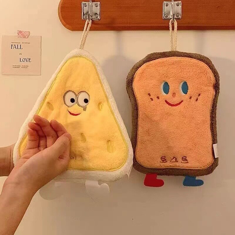 Tlife·Baking·烘焙必备:超萌卡通珊瑚绒擦手巾,厨房新宠儿!-厨房擦手巾-淘宝百科网