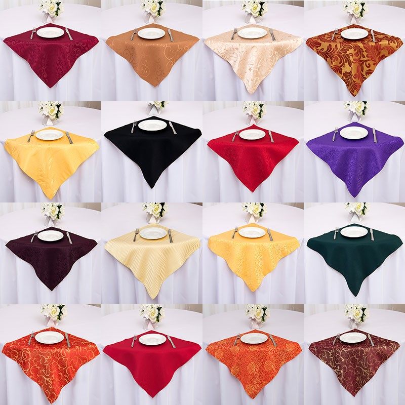 Custom Hotel Table Lip Bouboutique Pure Color West Restaurant Napkins Buffet Cloves Special Little Square Towels