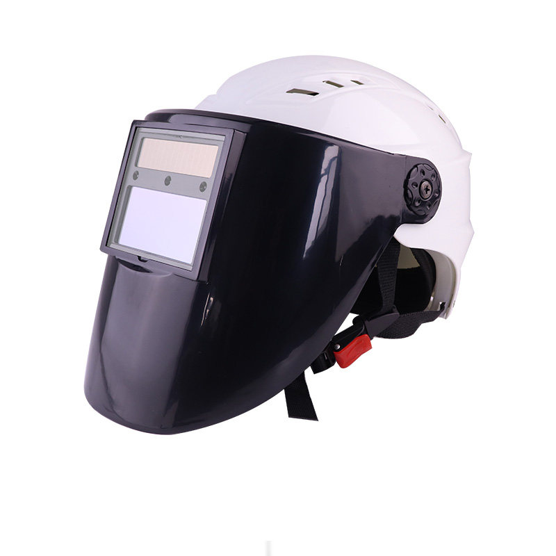 Респираторы, Защитные маски 热浪rl-280自动变光面罩电焊面罩安全帽太阳能参数调焊工头盔翻盖