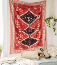 Ethnic style Nordic hanging cloth Tapestry tablecloth Multi-functional Morocco African totem shooting props Wedding decoration