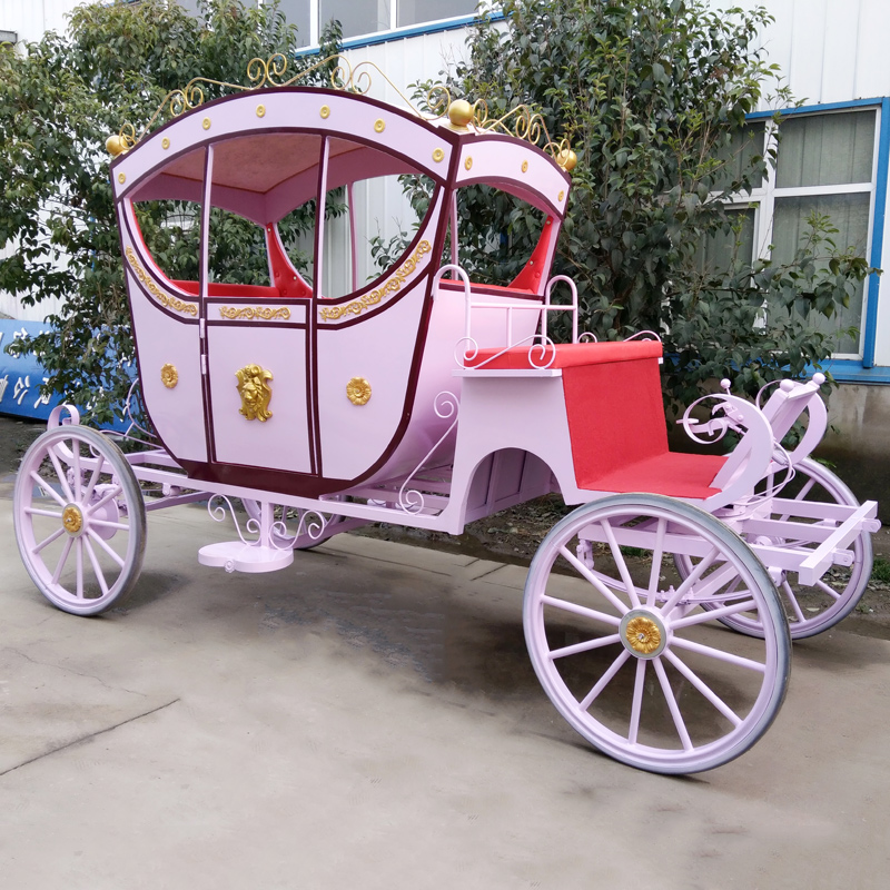 New product European Royal Wedding Celebration Princess Four Wheel Carriage Atmospheric Exhibition Tourism Scenic Area