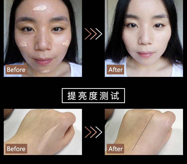MSQ / 魅 蔻 Light Mousse Foundation Cream Kem che khuyết điểm trang điểm Kem nền che khuyết điểm phấn nước missha trắng