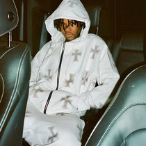 Hip Hop Joggers Sweatshirt Korean Fashion Punk Sport Coat Pu