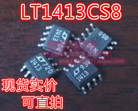 LT1413CS8 Operating Amplifier Dismantling Pattern Can be shot directly SOP-8 Package LT1413 Imported IC
