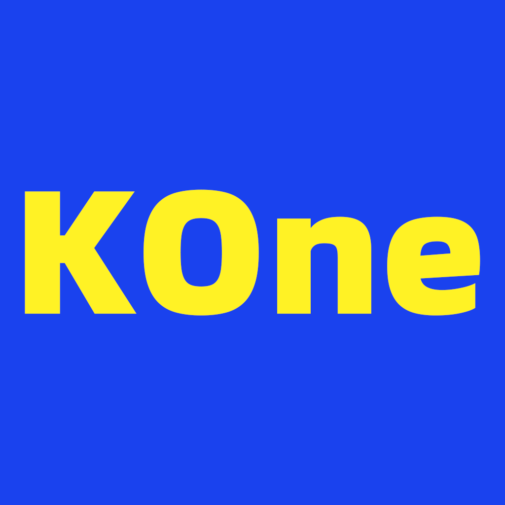 KOne原创可视化设计的LOGO
