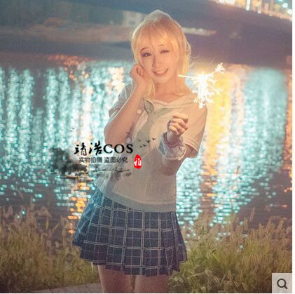 Love Live! Eri Navy Unawakened Sailor Uniform Ll Navy Sailor Shinyo Eri Navy Unawakened Cosplay