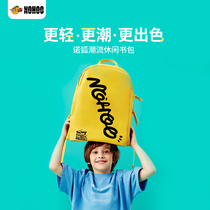 Nofox 2022 New Elementary School Kids Bag A 23 To Sixth-grade Male Girl Light Waterproof Travel Double Shoulder Bag