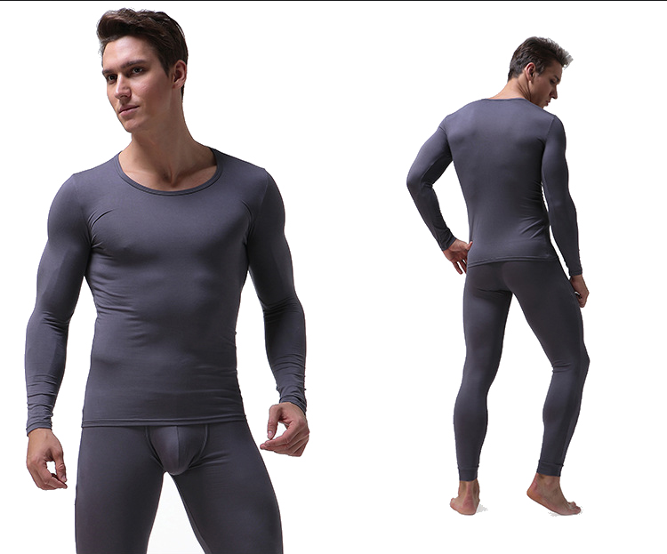 Mùa thu và mùa đông cộng với chất béo cotton lớn phương thức V-cổ mỏng phần đồ lót nhiệt quần mùa thu quần dài set 6xl chất béo 200 kg thời trang đồ bộ