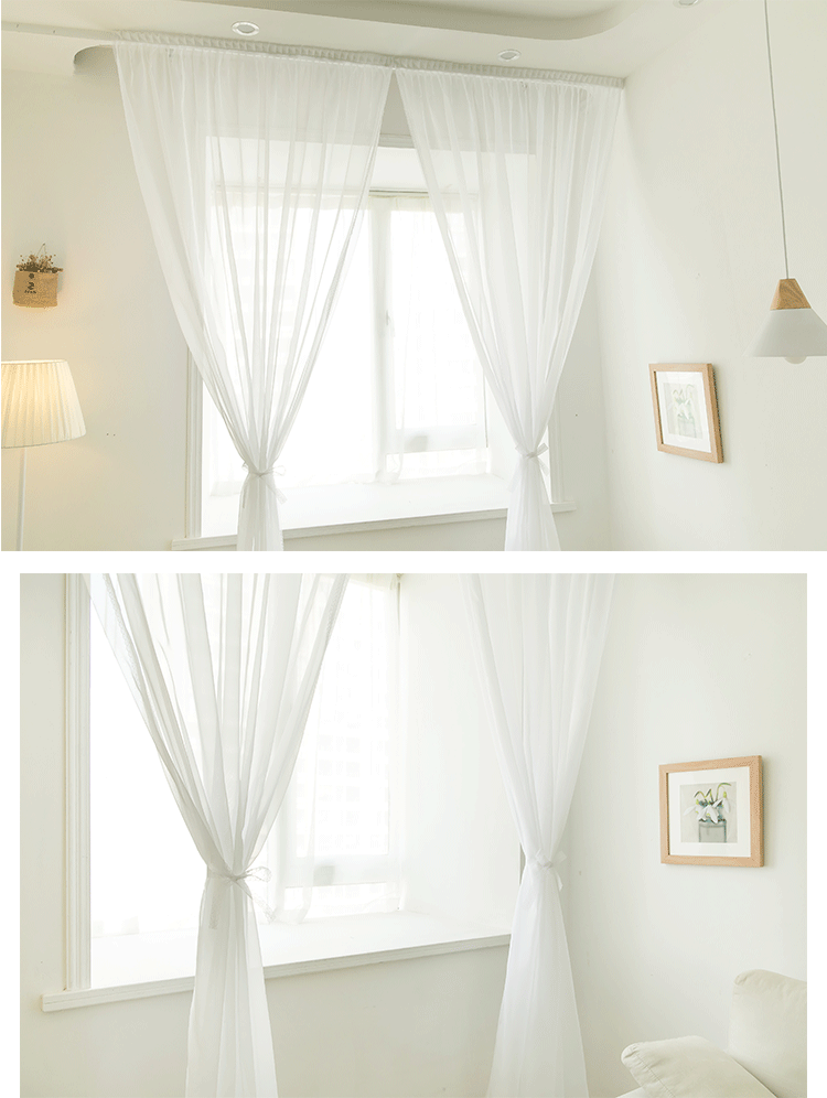 cú đấm miễn phí magic stick tự dính rèm cửa gạc trắng rèm cửa ren lanh cửa sổ rèm cửa tùy chỉnh và tắt ban công - Phụ kiện rèm cửa thanh treo rèm cửa đa năng