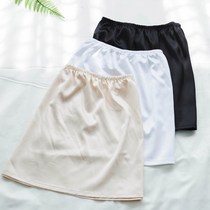 Base skirt white skirt lining anti-penetration fashion interior petticoat fabric interior smooth skirt soft