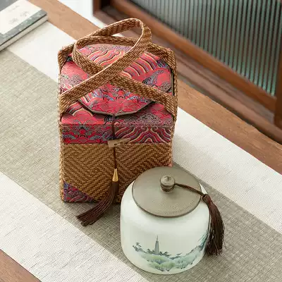 2021 tea cans packaging gift box empty box packaging box empty gift box high grade private tea green tea black tea Pu'er tea