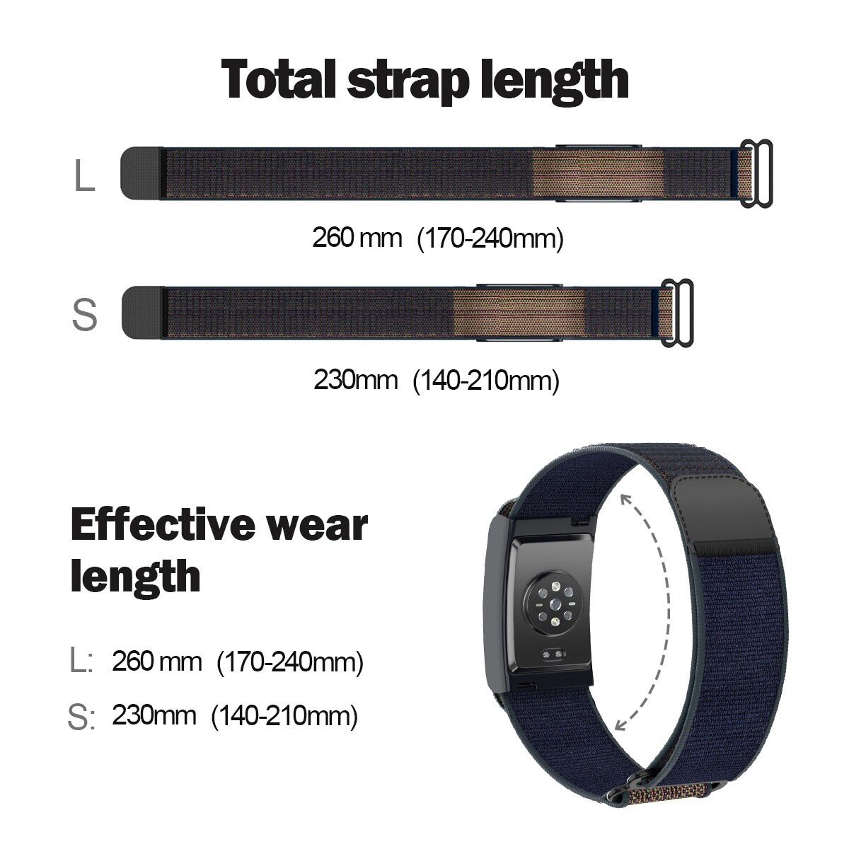Аксессуары 适用华米helio表带amazfit helio strap尼龙回环手表带官方同款