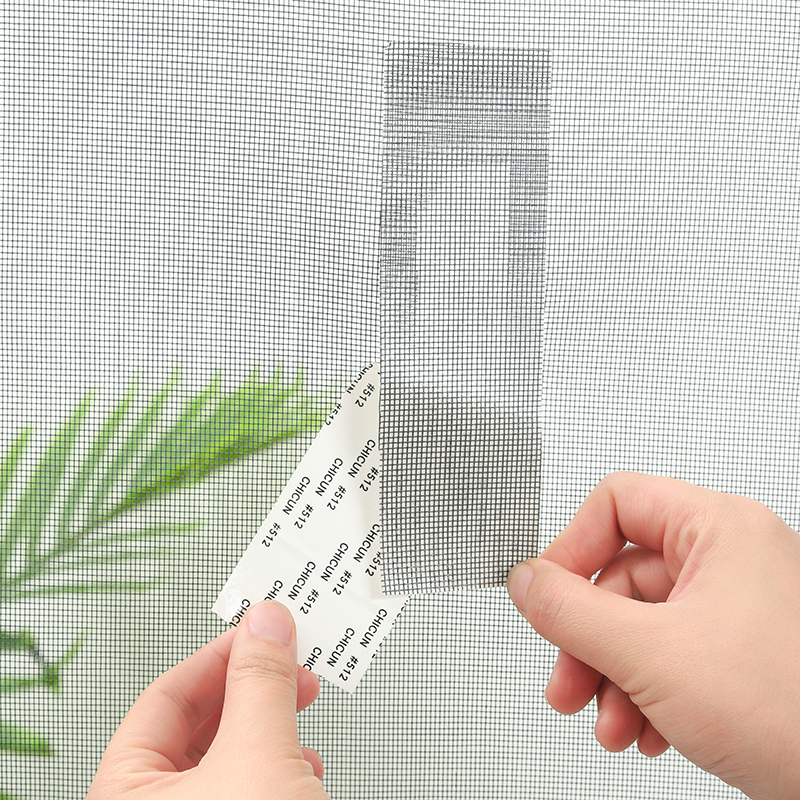 Screen window Velcro door and window water hole anti-mosquito stickers window drain leak hole stickers gauze hole repair subsidy